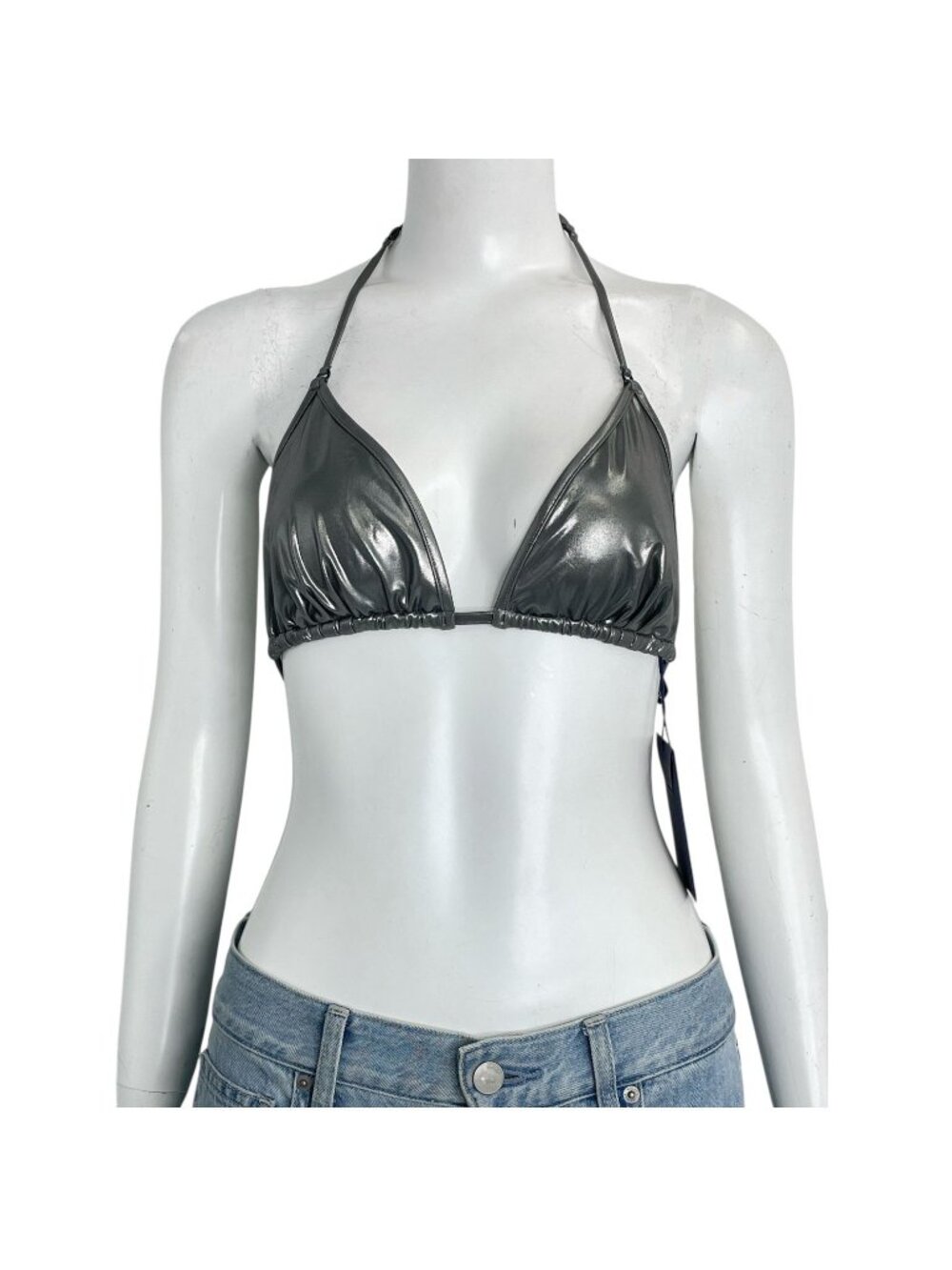 Louis Vuitton Swimsuit Bigini Top Silver